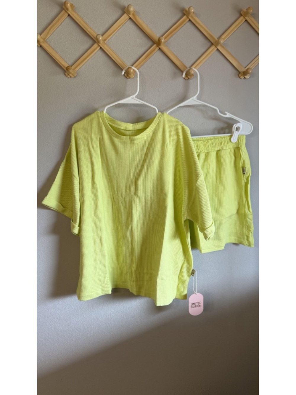 Remi + Friends Waffle Knit Bamboo Short Set